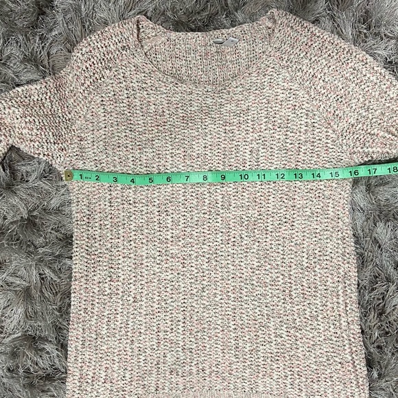 Soyaconcept women cream and pink knitted long sleeves sweater. Size S. Used. - Picture 3 of 8